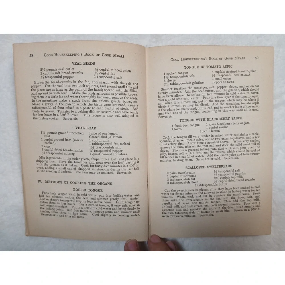 Good Meals and How To Prepare Them  Katharine A Fisher 6th Edition Cookbook 1928